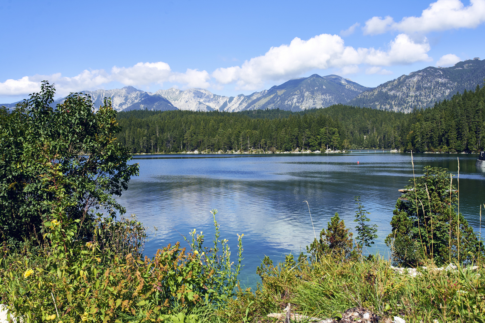 Eibsee, Zugspitze