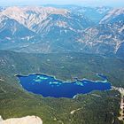 Eibseeblick von der Zugspitze aus