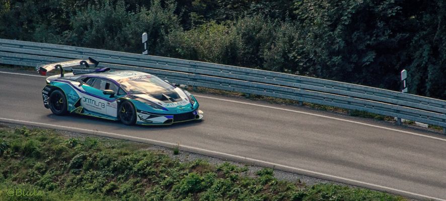 Eichenbühl, Bergrennen, Lamborghini Huracan Super Trofeo, Testlauf 