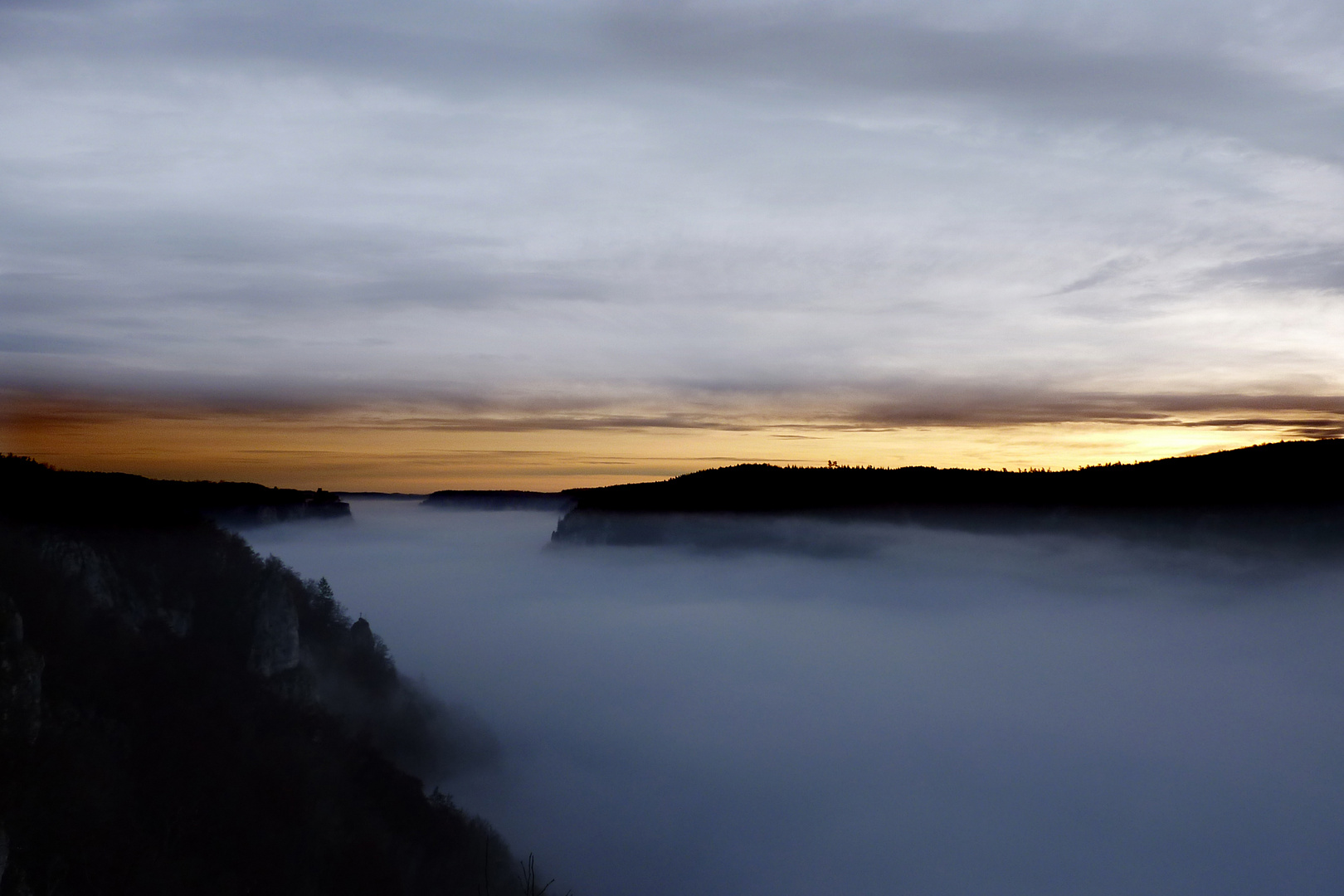 Eichfelsen Nebelmeer