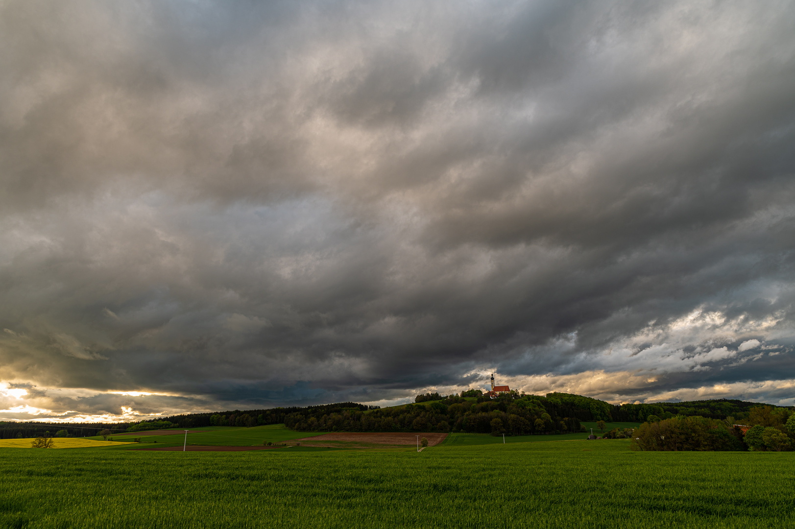 Eichlberg vor dem Sturm