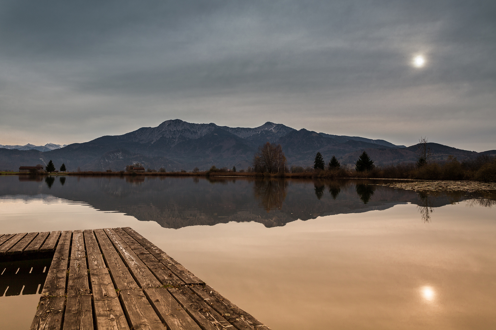 Eichsee im Kochelseemoor