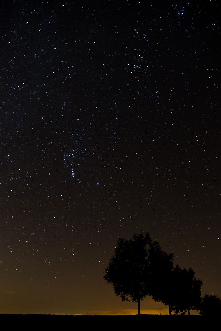 Eichsfeld bei Nacht