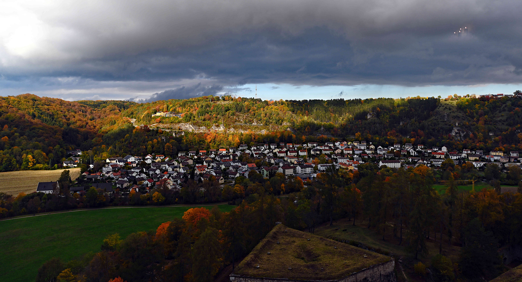 Eichstätt Willibaldsburg Blick vom Turm Z7_20H_0395