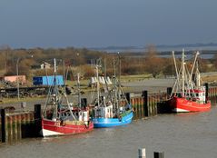 Eidersperrwerk Schleusenvorhafen