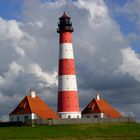 Eiderstedt, Sankt-Peter-Ording, Leuchtturm Westerhever Sand