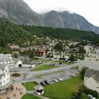 Eidfjord mit Hotel - Panorama