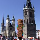 Eiermann beim Eiertanz beim Umwelttag in Halle 2012