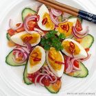 Eiersalat im Asiastyle