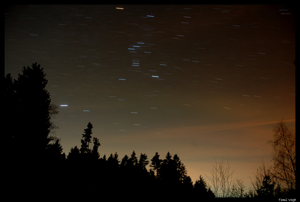 Eifel bei Nacht