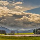 Eifel - Blick auf die Burg Olbrück