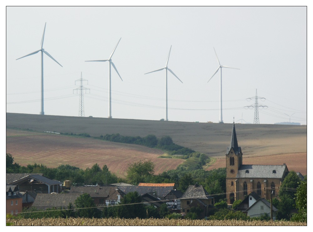 Eifel kaputt - Berg bei Mechernich