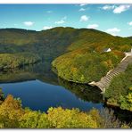 Eifel - Obersee - Urftstaumauer