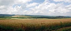 Eifel Panorama mit Wolken