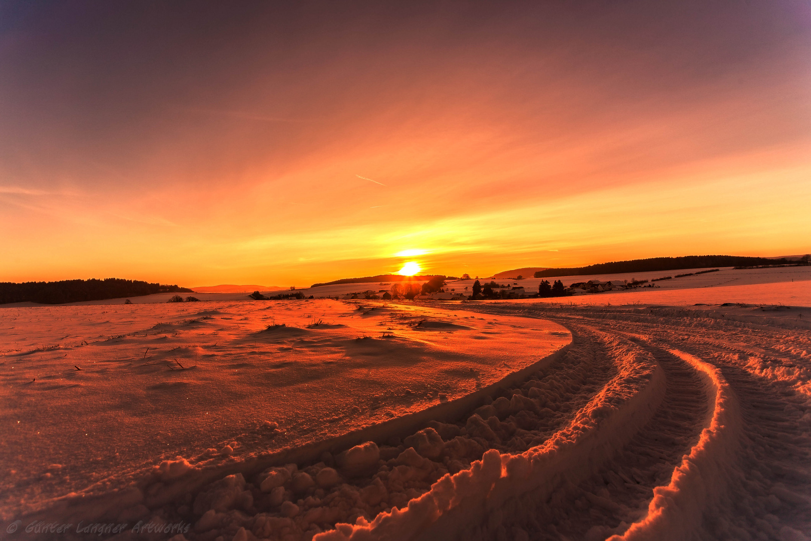 Eifel Winterlandschaft