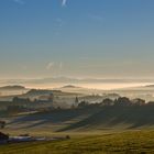 Eifeldorf im Morgennebel