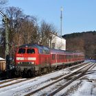 Eifelexpress im Schnee