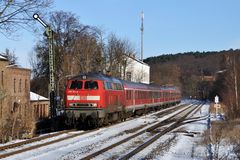 Eifelexpress im Schnee