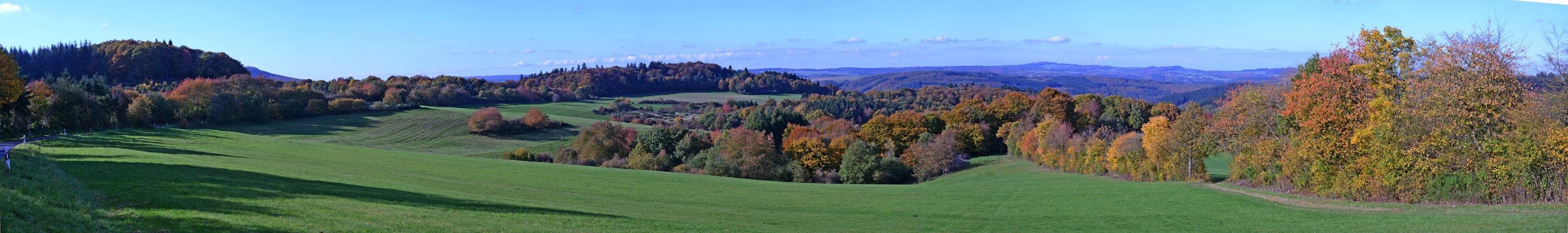 Eifelpanorama von Reifferscheid/Rlpf aus