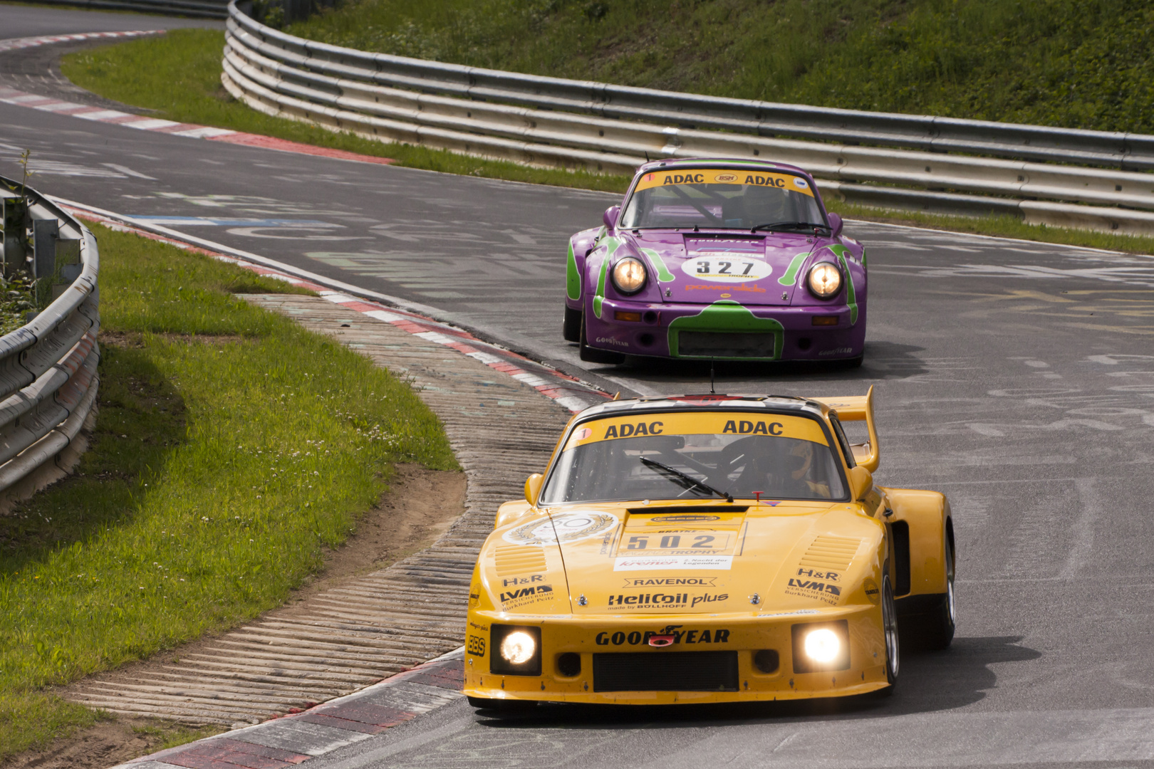 Eifelrennen 2012 - Nordschleife Verfolgungsjagd 2