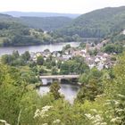 Eifelsteig Blick auf Einruhr