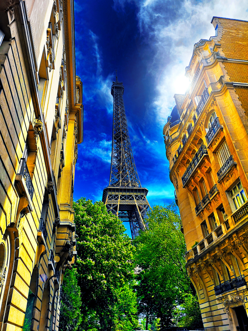 Eifelturm Paris - Foto: Michael B. Rehders, Paris 2019 