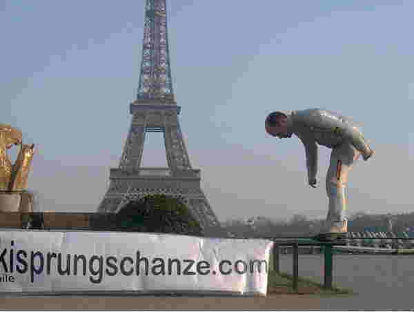 Eifelturm Skispringen Paris