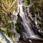 Eifelwasserfall im Winter