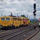 EIFFAGE RAIL durchfährt den Bahnhof Neuwied 