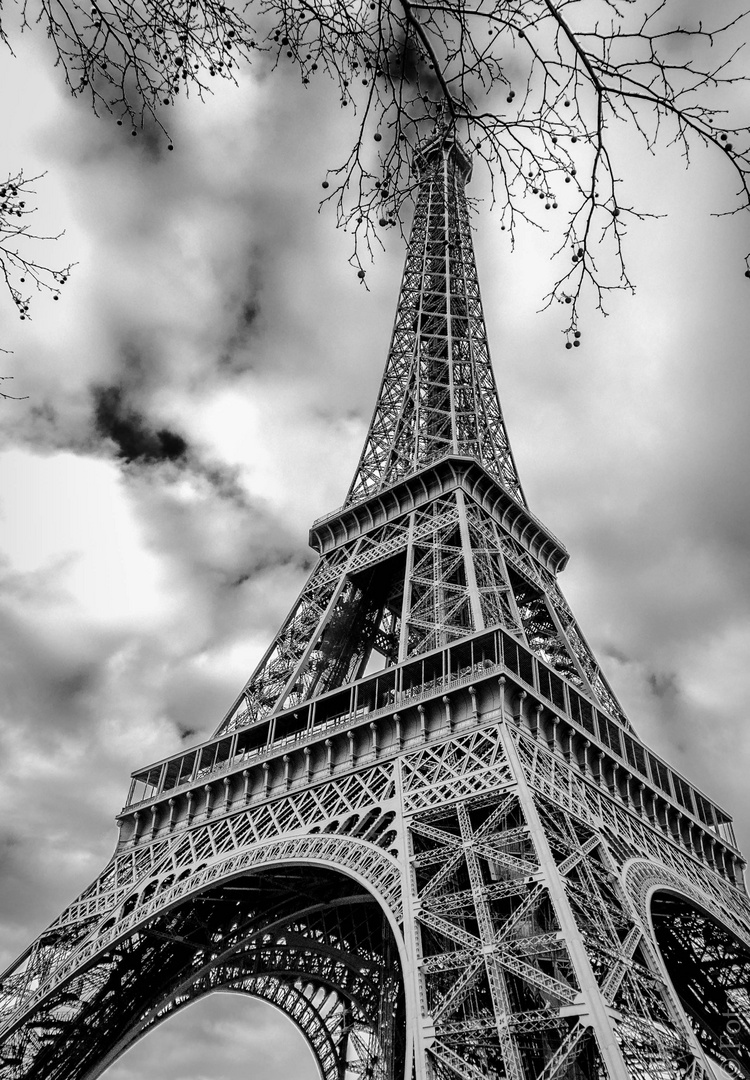 Eiffel Black & White