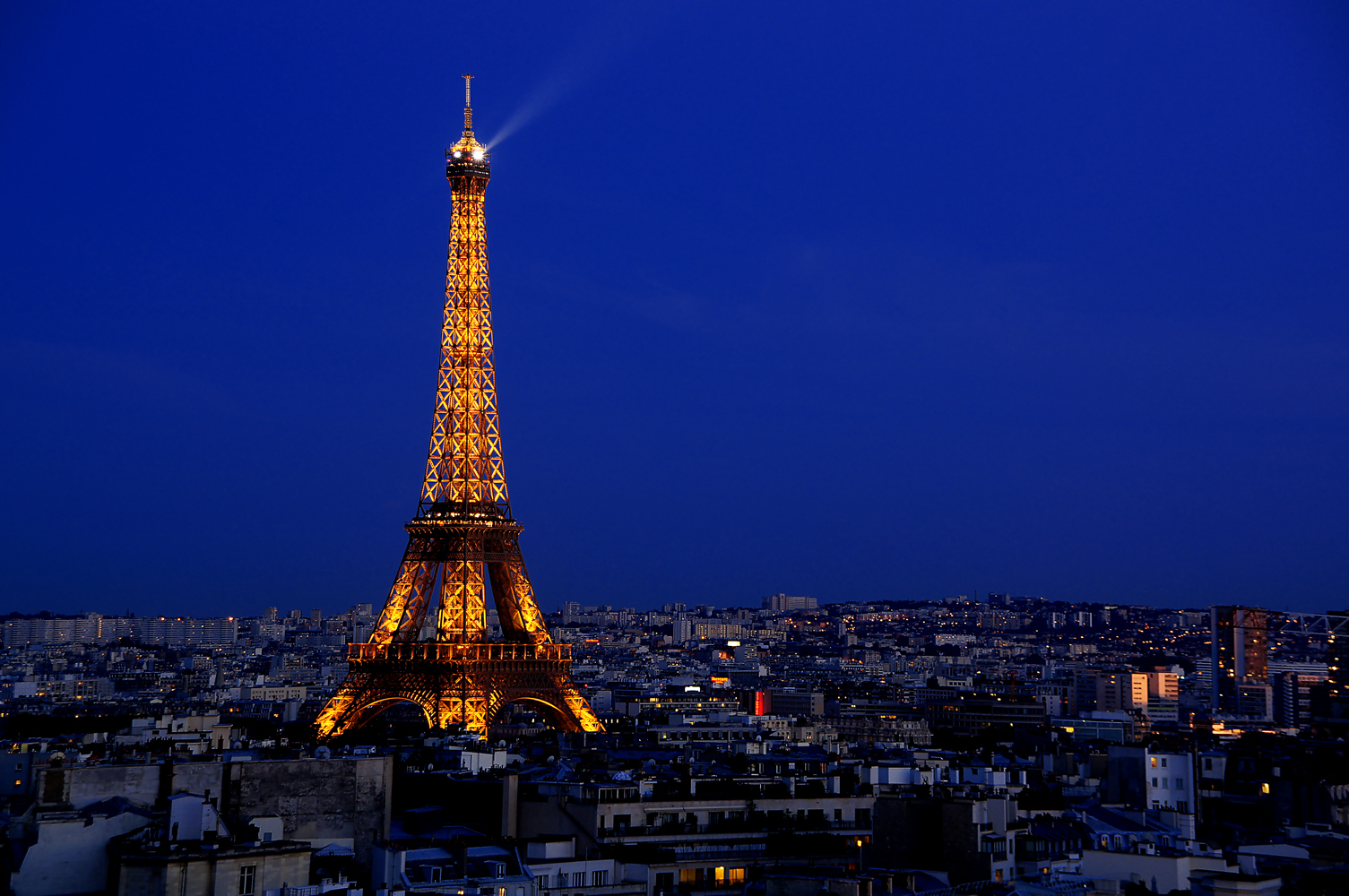 Eiffel by night