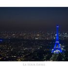 Eiffel Tower Blue