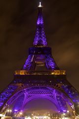 Eiffel Tower illuminated