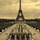 Eiffel Tower, view from Palais de Chailot