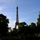 Eiffelturm aus Sicht der Avenue Pierre Loti