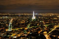 Eiffelturm bei Nacht