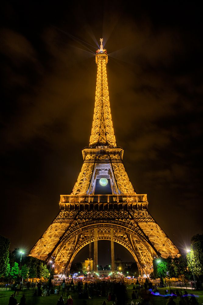 Eiffelturm bei Nacht Foto &amp; Bild | europe, france, paris Bilder auf