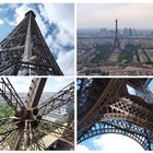 Eiffelturm-Collage