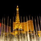 Eiffelturm in Las Vegas bei Nacht  -   Mai 2010