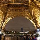 Eiffelturm mit Tour Montparnasse