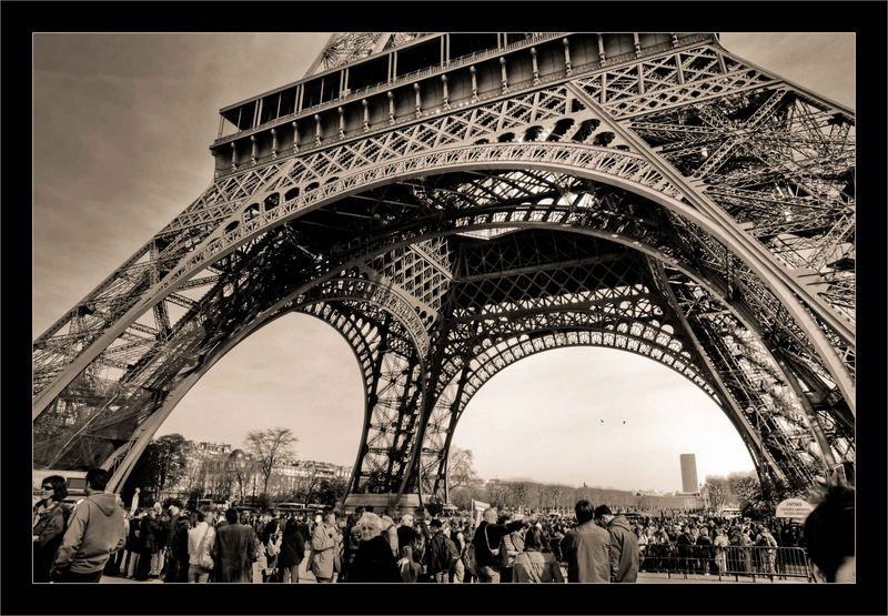 Eiffelturm - Retro