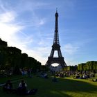 Eiffelturm und Champ de mars