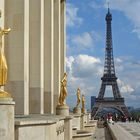 Eiffelturm vom Palais de Chaillot