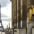 Eiffelturm vom Trocadero aus gesehen