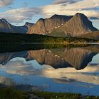 Eifjorden, Forsahavet mit Stortinden und Eidtinden in Balangen von der E6