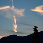 eigenartige Wolkengebilde über dem Jura