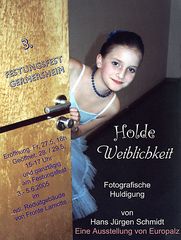 Eigenes Plakat von 2005 : "Holde Weiblichkeit"