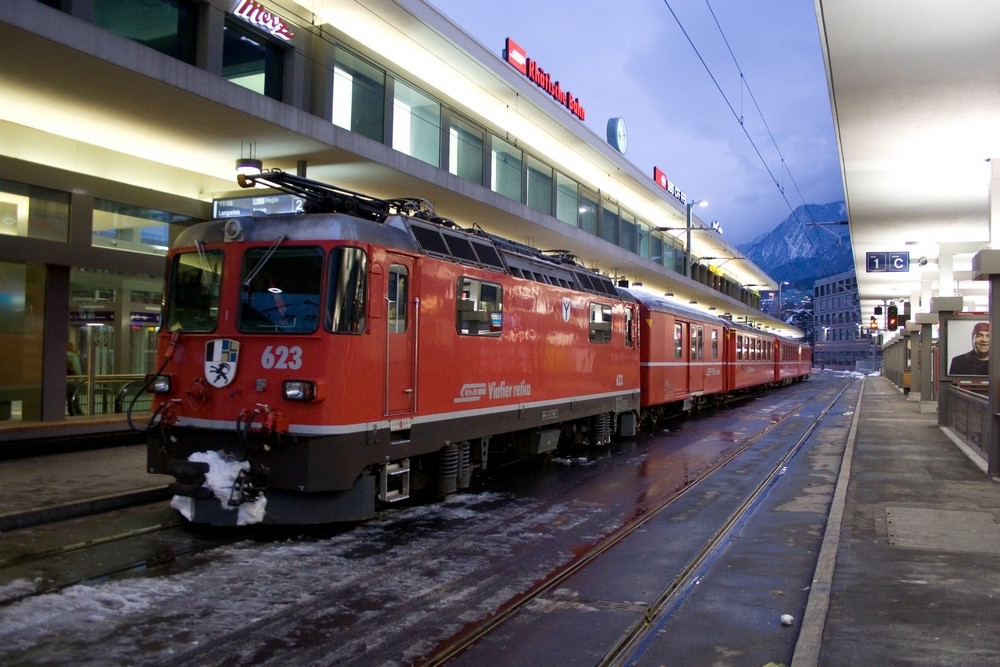 Eigentlich sollte ich ja im Tunnel liegen