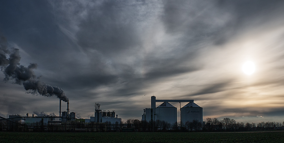 Eigentlich war ein farbenfroher Sonnenuntergang geplant...