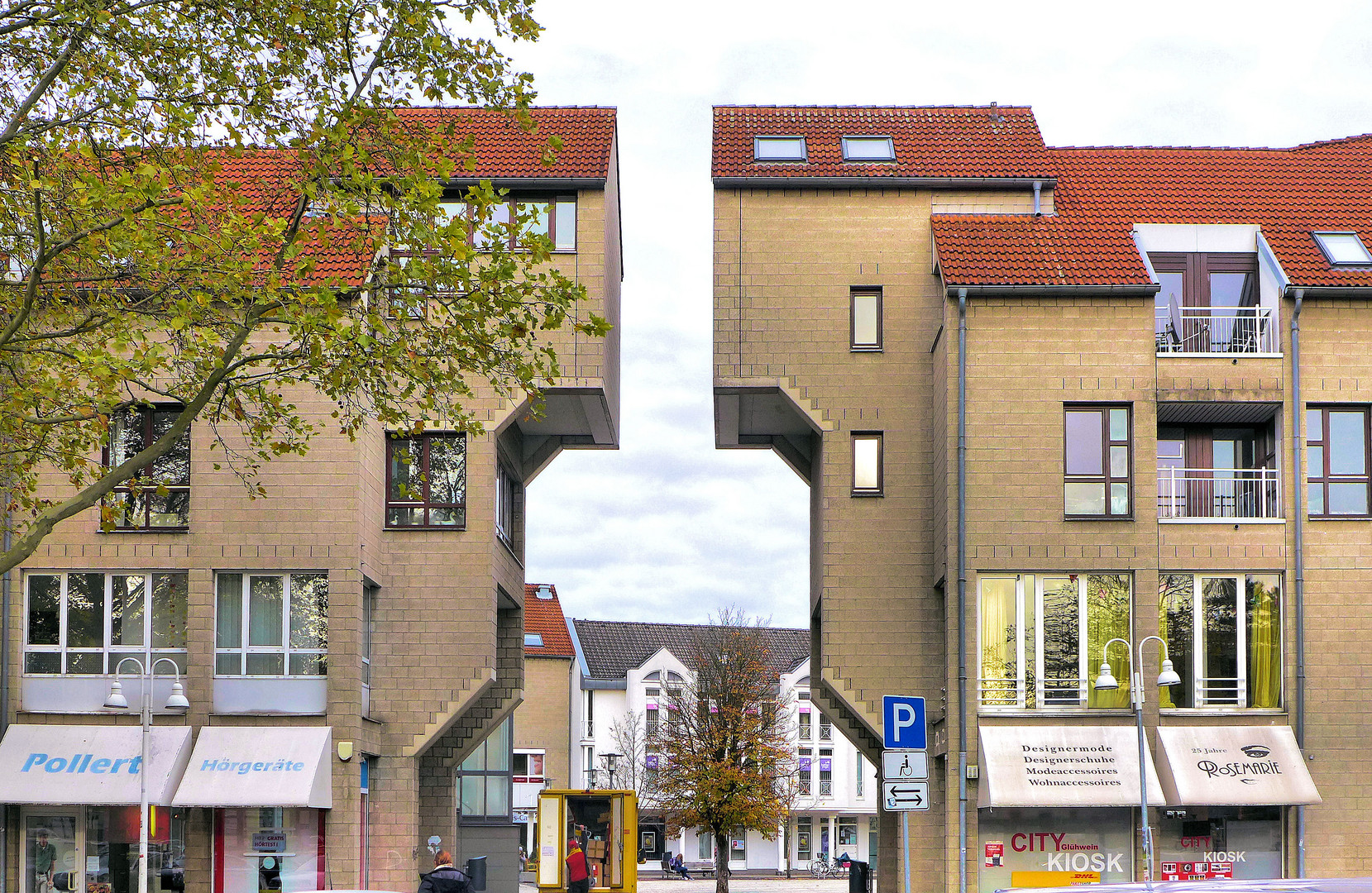 Eigenwillige Architektur